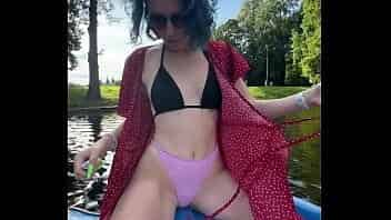 Real Public Sex Date in the Park - sex in the forest - Darcy Dark